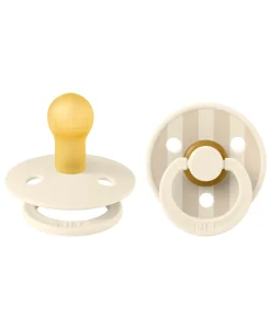 BIBS Pacifier Studio Colour (2 Pack) Ivory/Vanilla