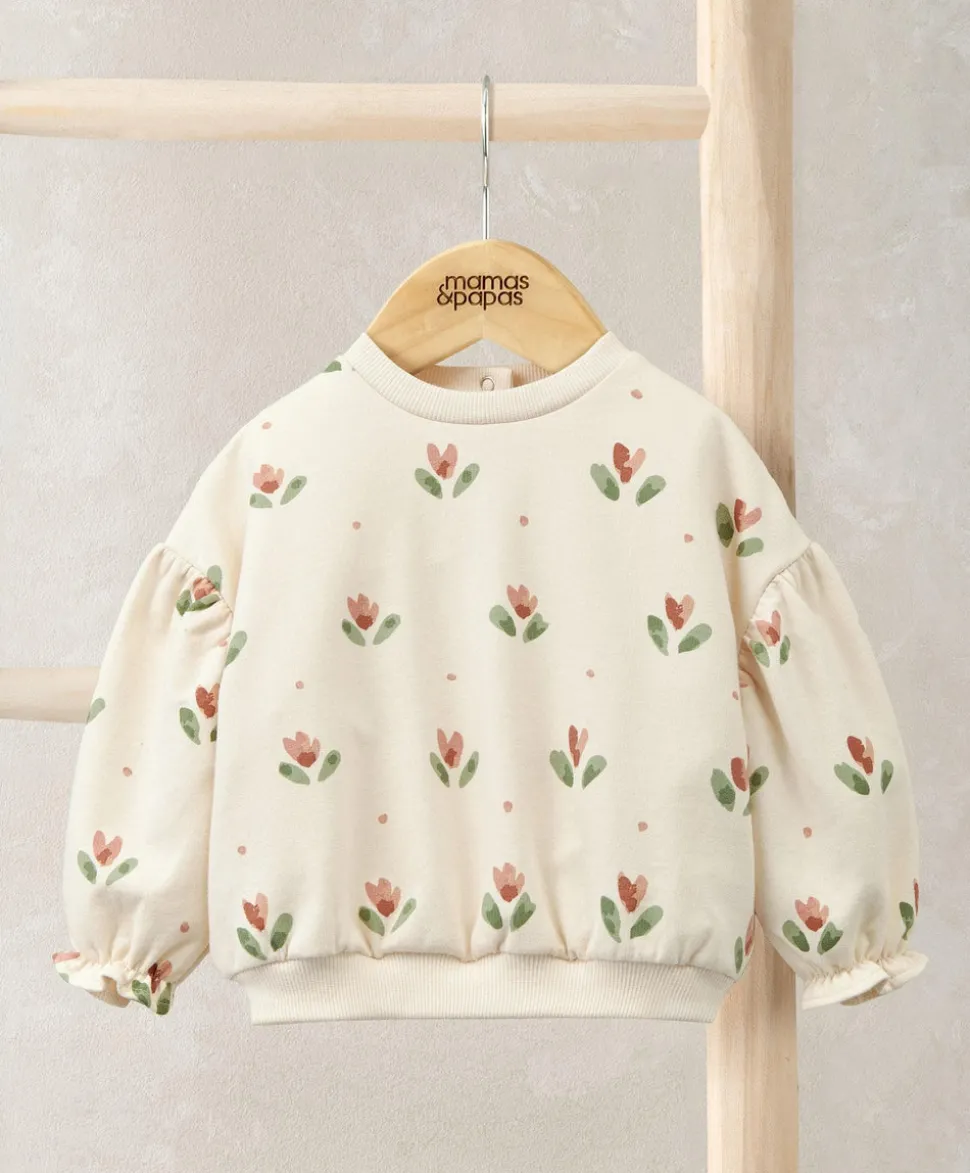 Bloom Spot Sweatshirt – Floral