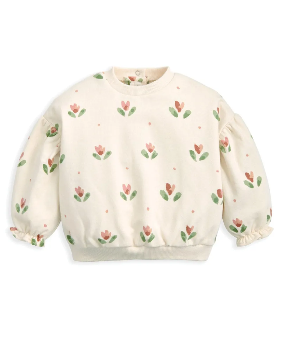 Bloom Spot Sweatshirt – Floral