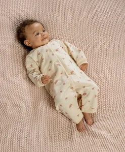 Blooming Rose Romper - Cream