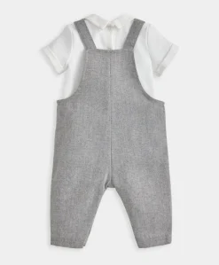 Bodysuit & Dungaree Set