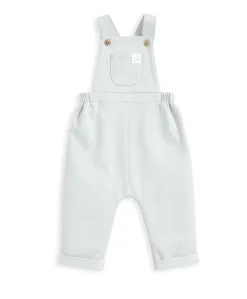 Bodysuit & Jersey Dungarees Outfit Set - Green