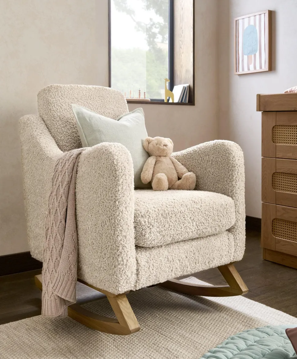 Bowdon Nursing Chair - Biscuit Teddy