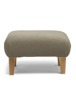 Bowdon Nursing Chair & Footstool Set - Mink Boucle
