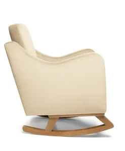 Bowdon Nursing Chair & Footstool Set - Camel Woven
