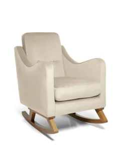 Bowdon Nursing Chair - Latte Velvet