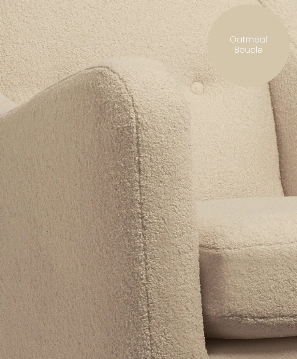 Bowdon Nursing Chair - Oatmeal Boucle