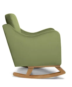 Bowdon Nursing Chair - Olive Velvet