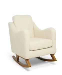 Bowdon Nursing Chair - Oyster Chenille Boucle