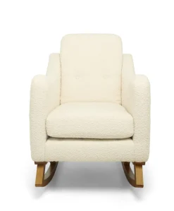 Bowdon Nursing Chair - Oyster Chenille Boucle