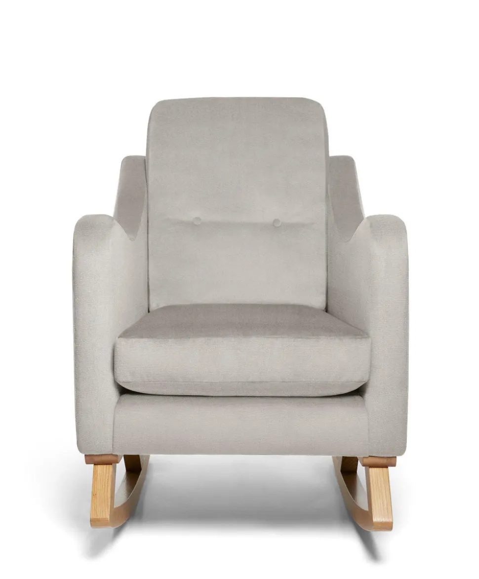 Bowdon Nursing Chair - Silver Woven