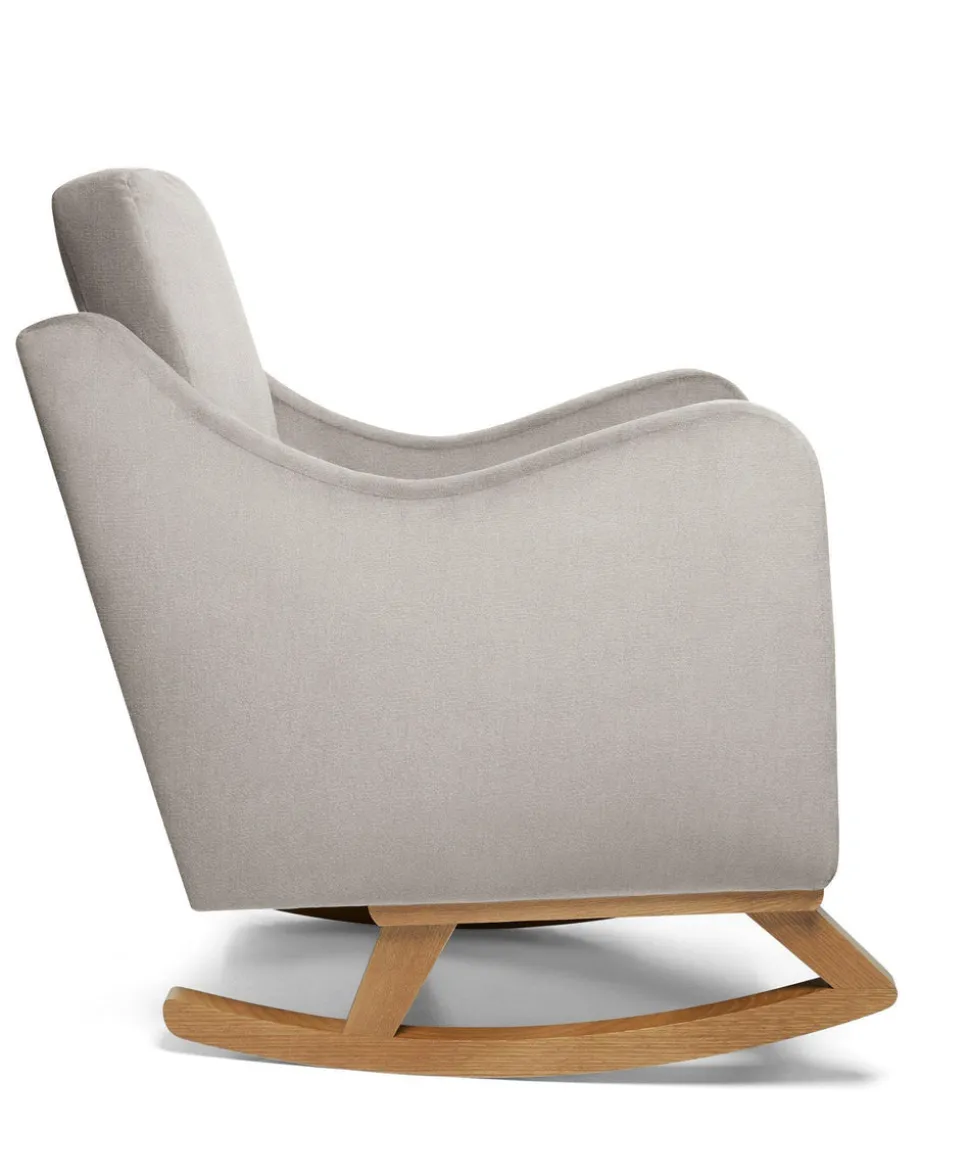 Bowdon Nursing Chair - Silver Woven