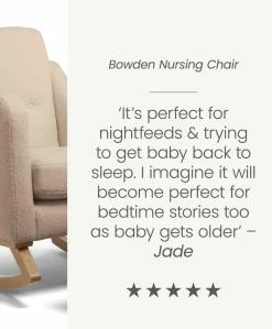 Bowdon Nursing Chair - Silver Woven