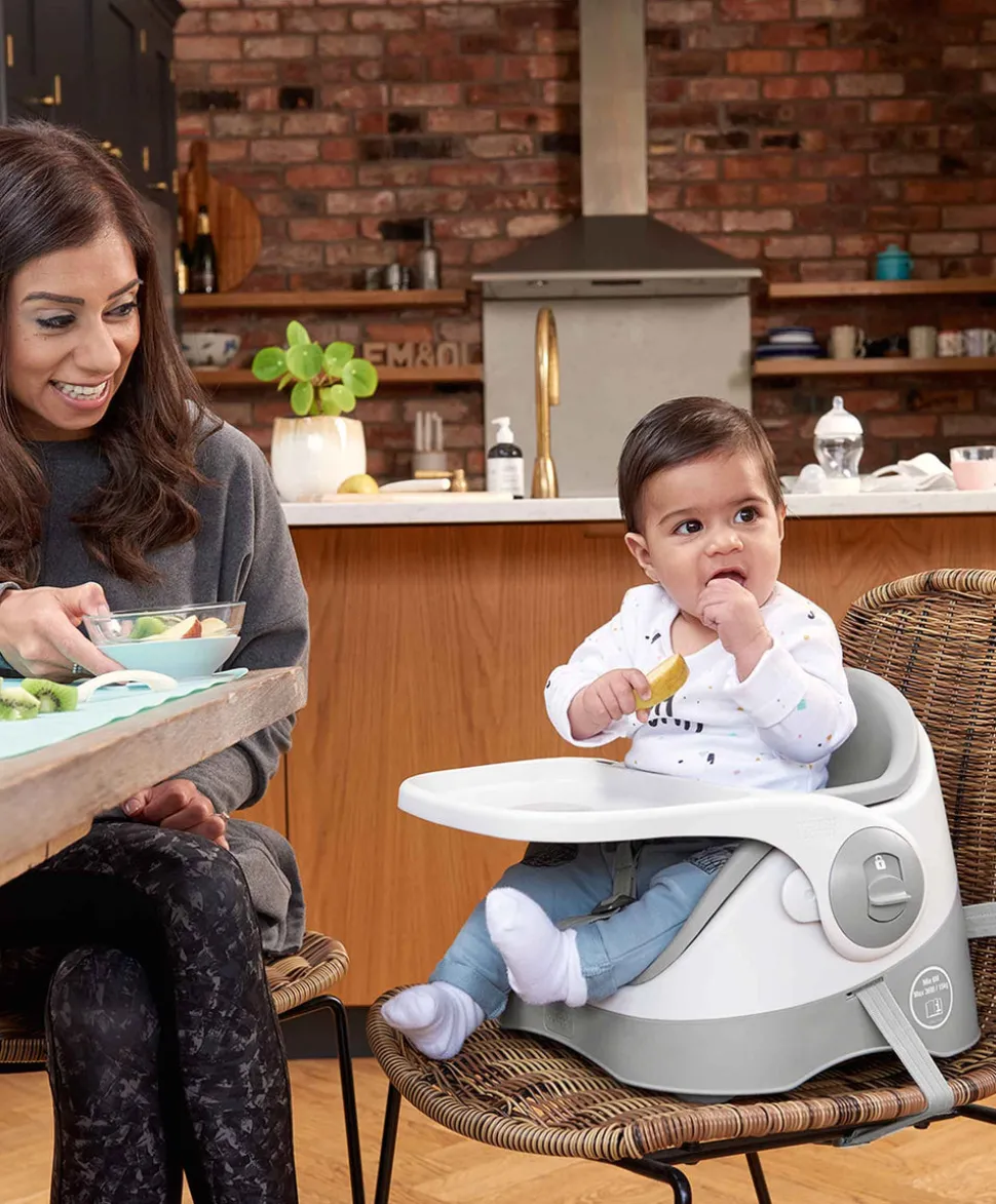 Bud 2-in-1 Booster Seat - Pebble Grey