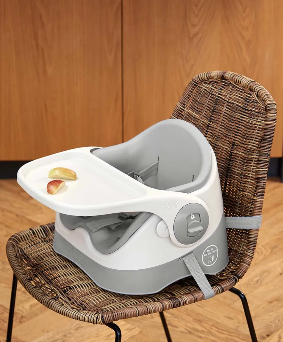 Bud 2-in-1 Booster Seat - Pebble Grey
