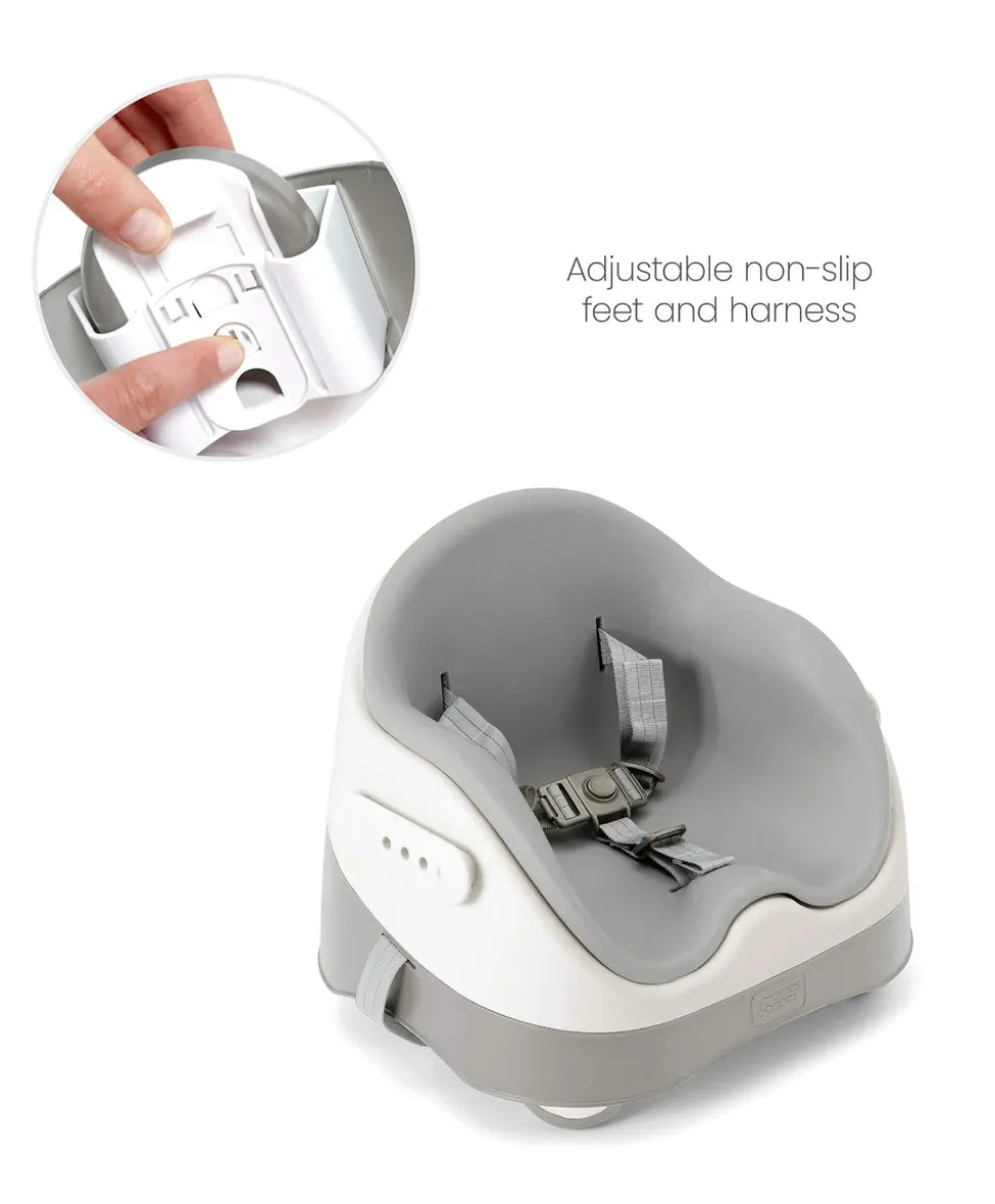 Bud 2-in-1 Booster Seat - Pebble Grey