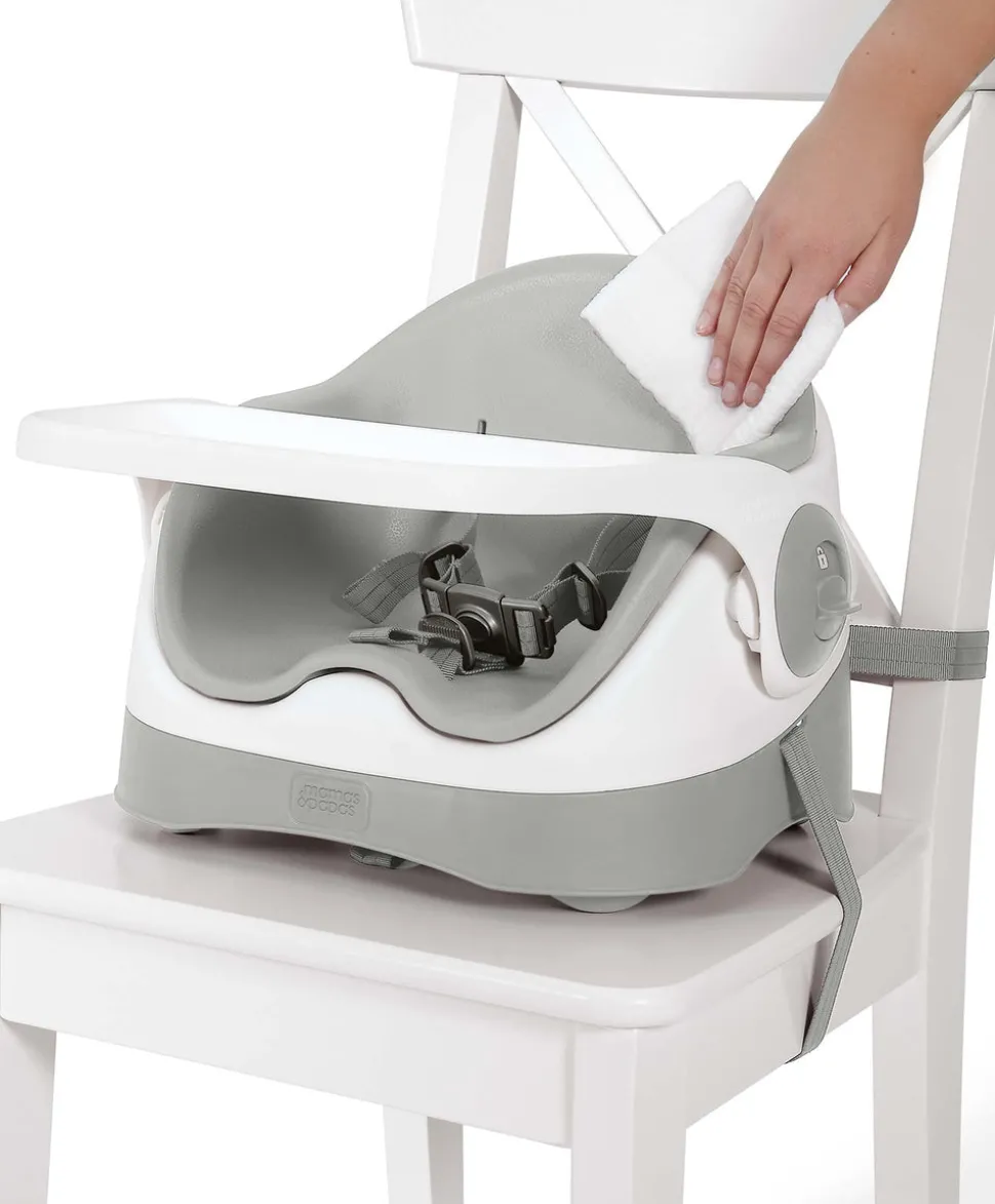 Bud 2-in-1 Booster Seat - Pebble Grey