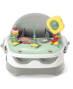 Bud 2-in-1 Booster Seat with Activity Tray - Pebble Grey