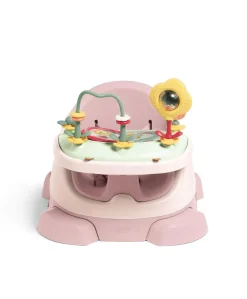 Bug 3-in-1 Floor & Booster Seat with Activity Tray - Blossom