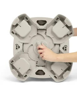 Bug 3-in-1 Floor & Booster Seat with Activity Tray - Clay