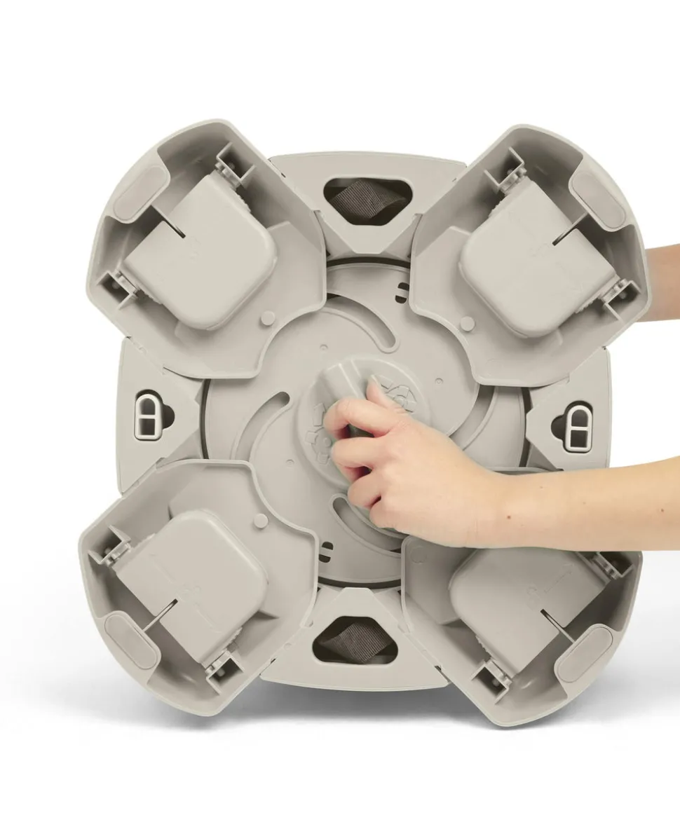Bug 3-in-1 Floor & Booster Seat with Activity Tray - Clay