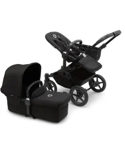 Bugaboo Donkey 5 Mono Complete Pushchair & Carrycot - Midnight Black