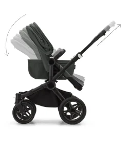 Bugaboo Donkey 5 Mono Complete Pushchair & Carrycot - Forest Green