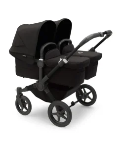 Bugaboo Donkey 5 Twin Carrycot & Seat Pushchair - Midnight Black