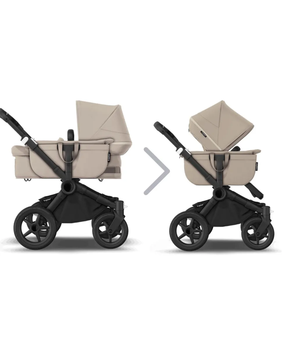 Bugaboo Donkey 5 Twin Pushchair Bundle with Maxi-Cosi Pebble 360 Pro² Car Seat & Base - Taupe
