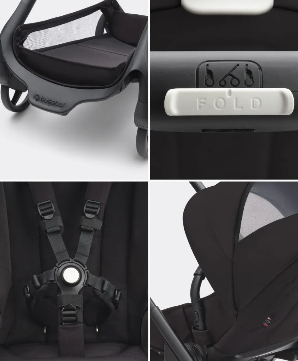Bugaboo Dragonfly Complete Stroller - Midnight Black