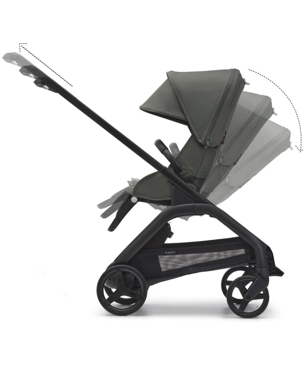 Bugaboo Dragonfly Complete Stroller - Midnight Black
