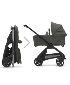 Bugaboo Dragonfly Pushchair Bundle with Maxi-Cosi Pebble 360 Pro² Car Seat & Base - Forest Green