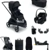 Bugaboo Dragonfly Pushchair Bundle with Maxi-Cosi Pebble 360 Pro² Car Seat & Base - Black