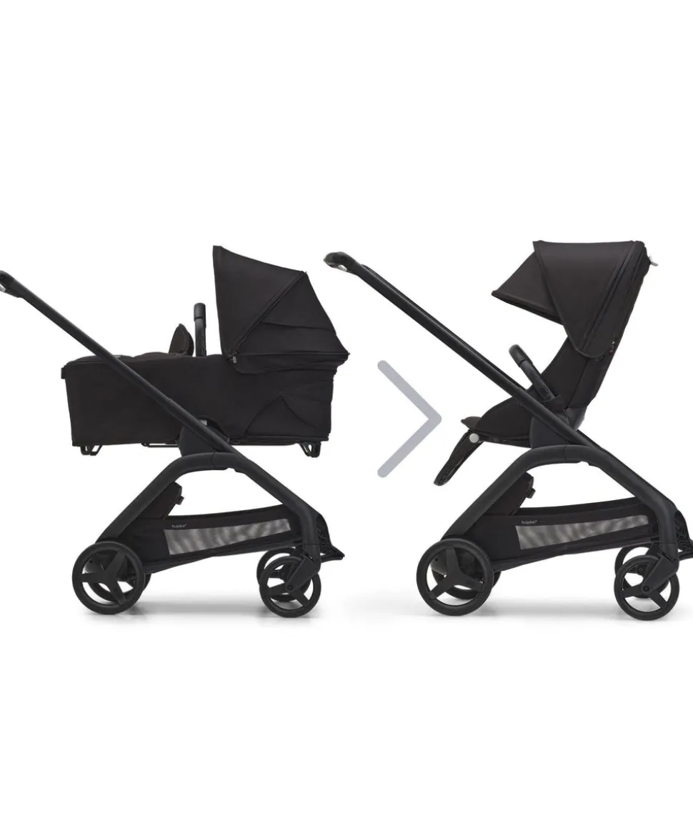 Bugaboo Dragonfly Pushchair Bundle with Maxi-Cosi Pebble 360 Pro² Car Seat & Base - Black
