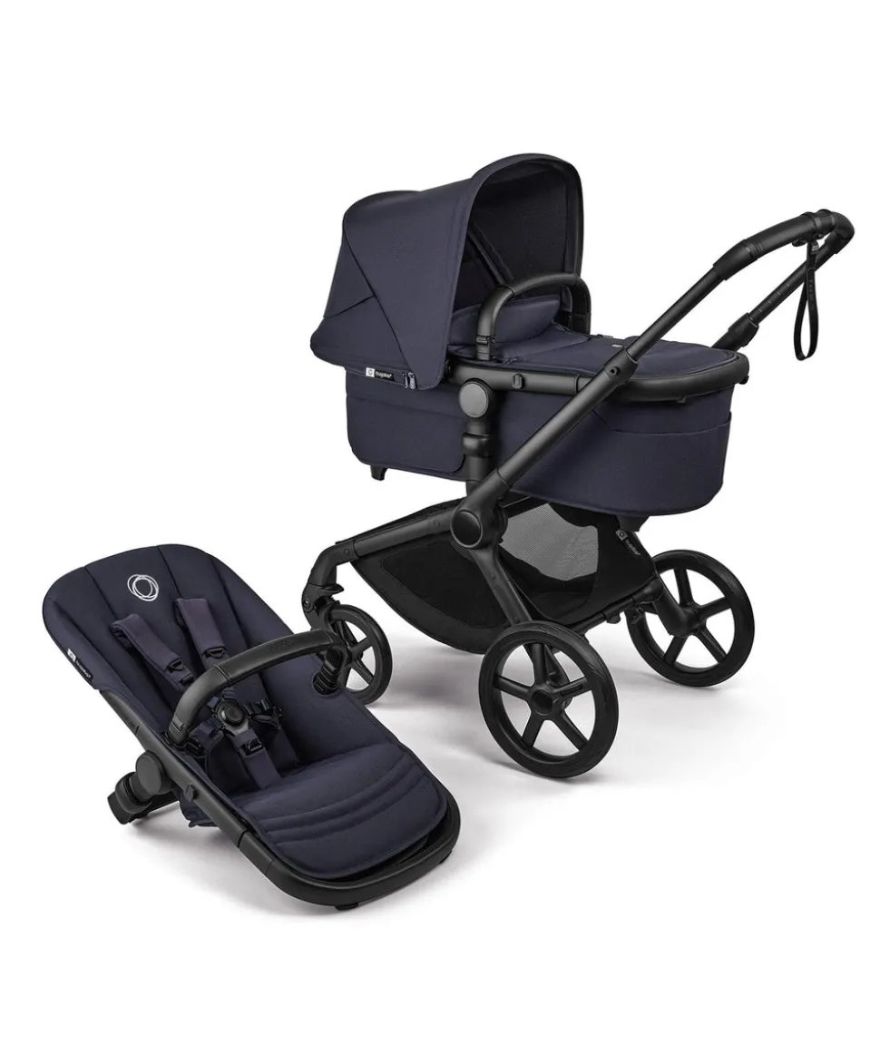 Bugaboo Fox 5 Renew Complete Pushchair Bundle with Maxi-Cosi Pebble 360 Pro2 Car Seat (8 Pieces) - Deep Indigo