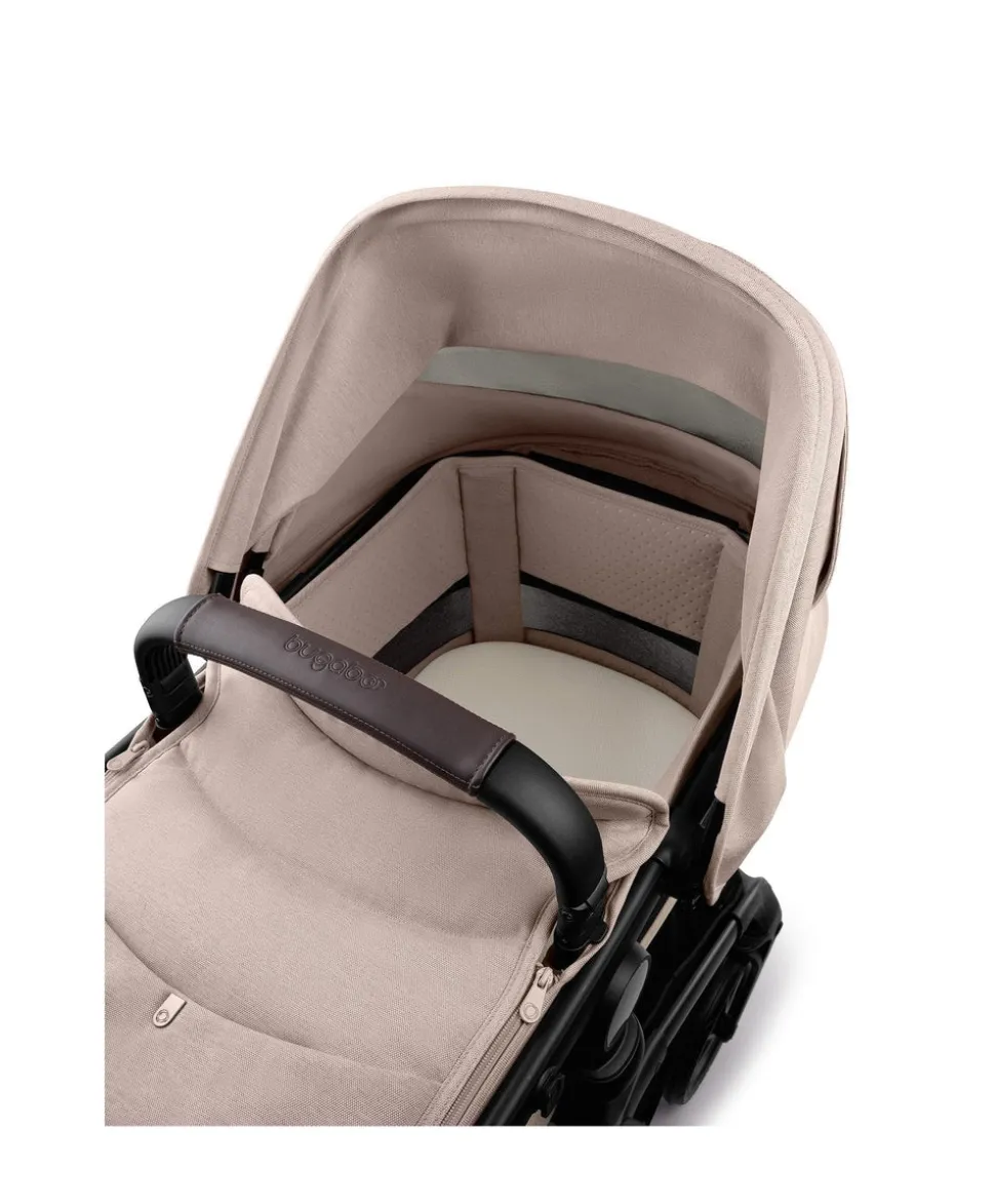 Bugaboo Fox 5 Renew Complete Pushchair Bundle with Cybex Cloud T Car Seat (8 Pieces) - Desert Taupe Melange