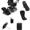 Bugaboo Fox 5 Renew Complete Pushchair Bundle (7 Pieces) - Heritage Black