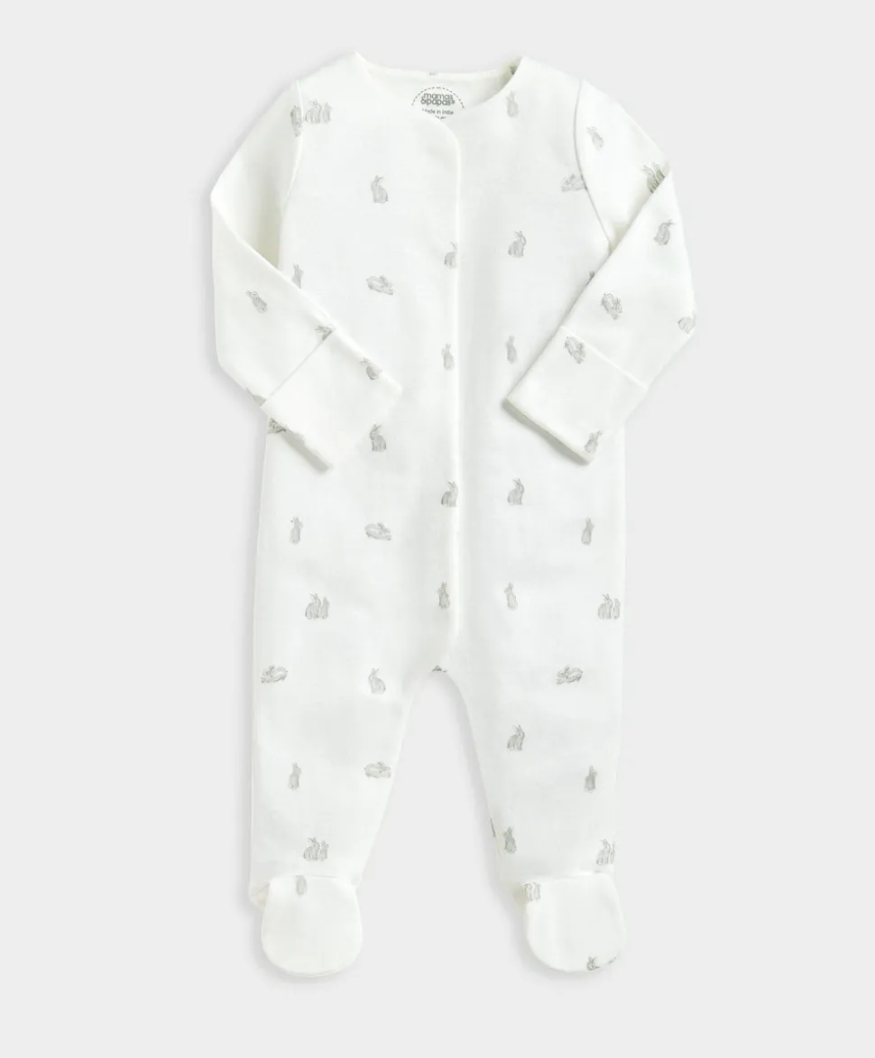 Bunny Sleepsuit Bodysuit & Hat