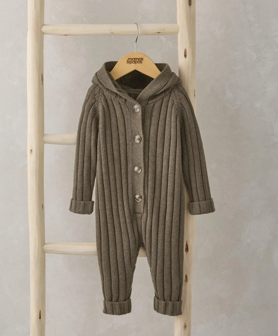 Chunky Knitted Romper - Sand