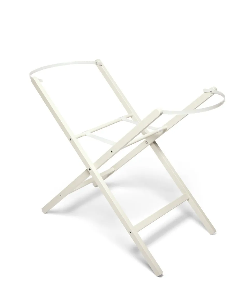 Classic Moses Basket Stand - Pure White