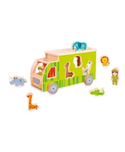 Classic World Animal Truck Wooden Shape Sorting Toy