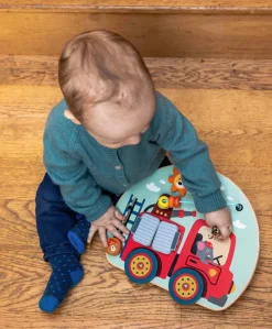 Classic World Fire Engine Busy Board Toy