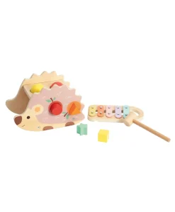 Classic World Hedgehog Wooden Hammer Toy