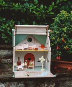 Classic World Wooden Flower Cottage Playhouse Toy