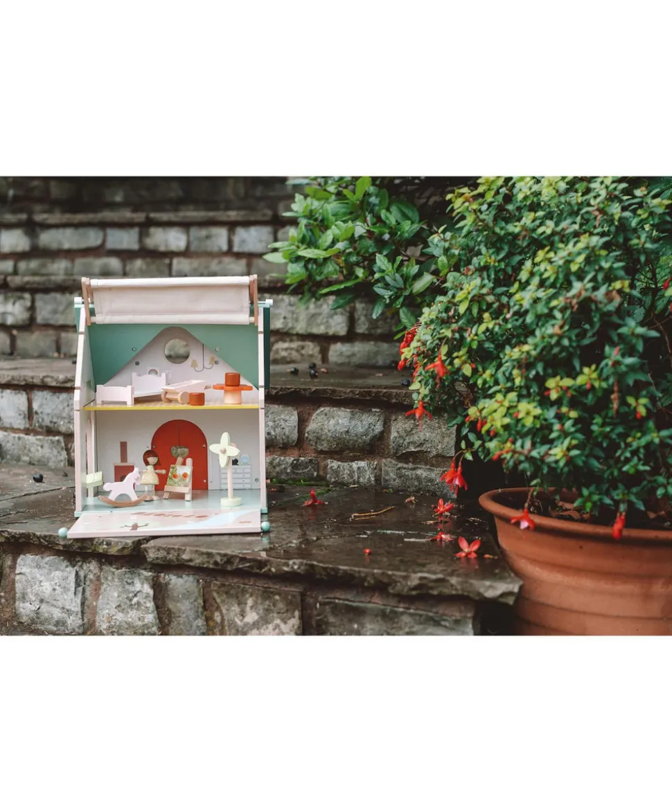 Classic World Wooden Flower Cottage Playhouse Toy
