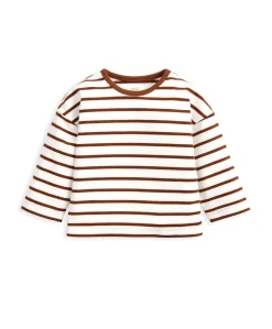 Cord Dungarees & Striped T-Shirt Set (2 Pieces)