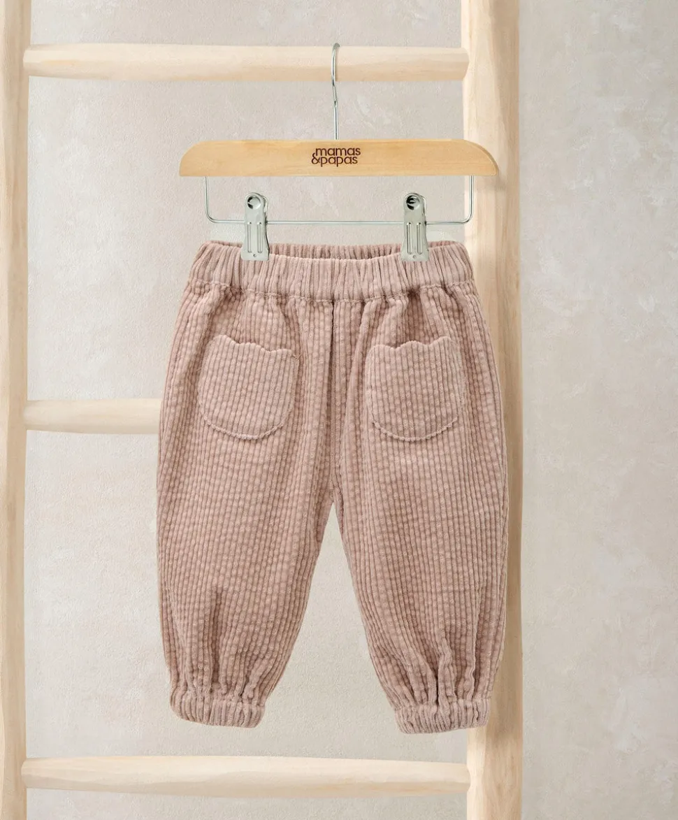 Cord Trousers – Pink