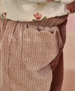 Cord Trousers – Pink