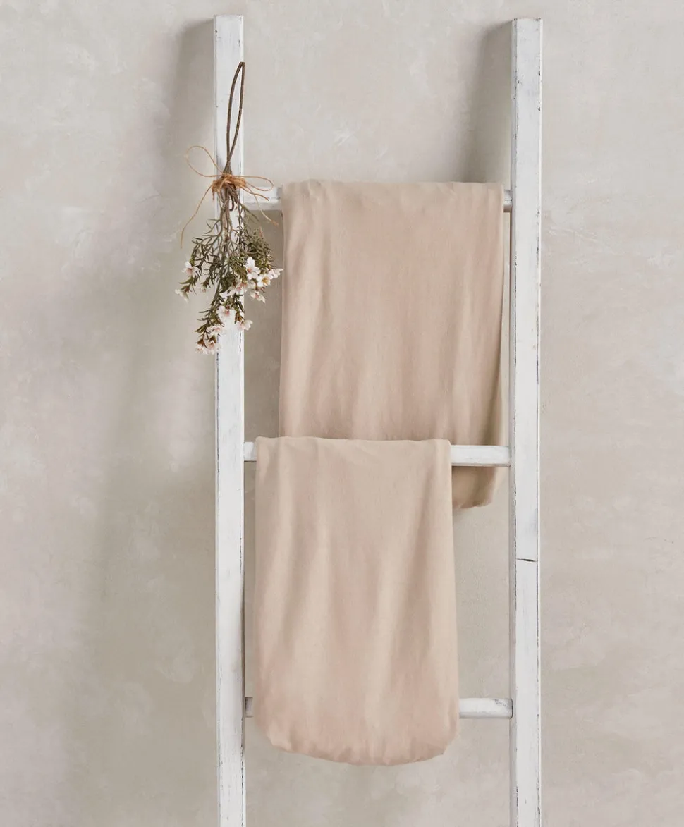 Cotbed Fitted Sheets (2 pack) Mocha - Welcome to the World Duckling