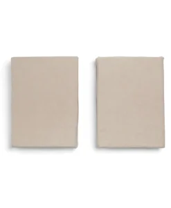 Cotbed Fitted Sheets (2 pack) Mocha - Welcome to the World Duckling